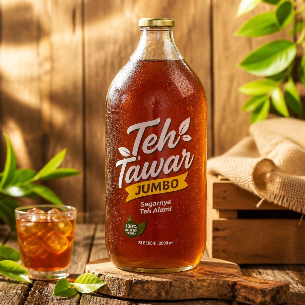 Teh Tawar Jumbo khas Waroeng Steak & Shake